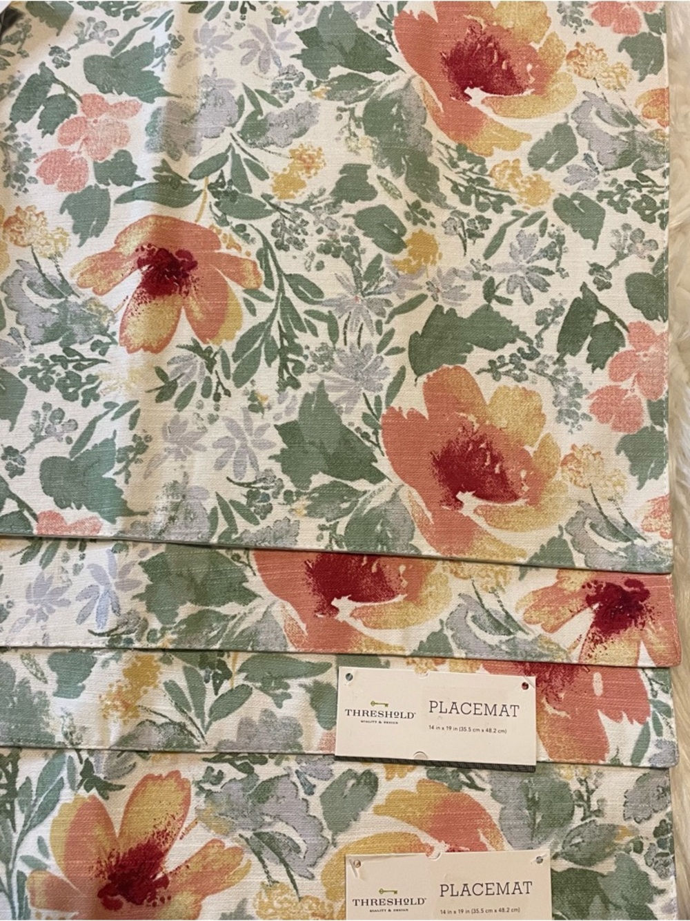 Threshold Ruby Ring Table Linens NWT Bundle - Picture 10 of 11